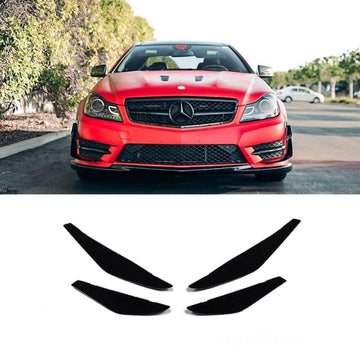 2012-2015 Mercedes Benz W204  C250, C350 V1 Canards - AeroflowDynamics