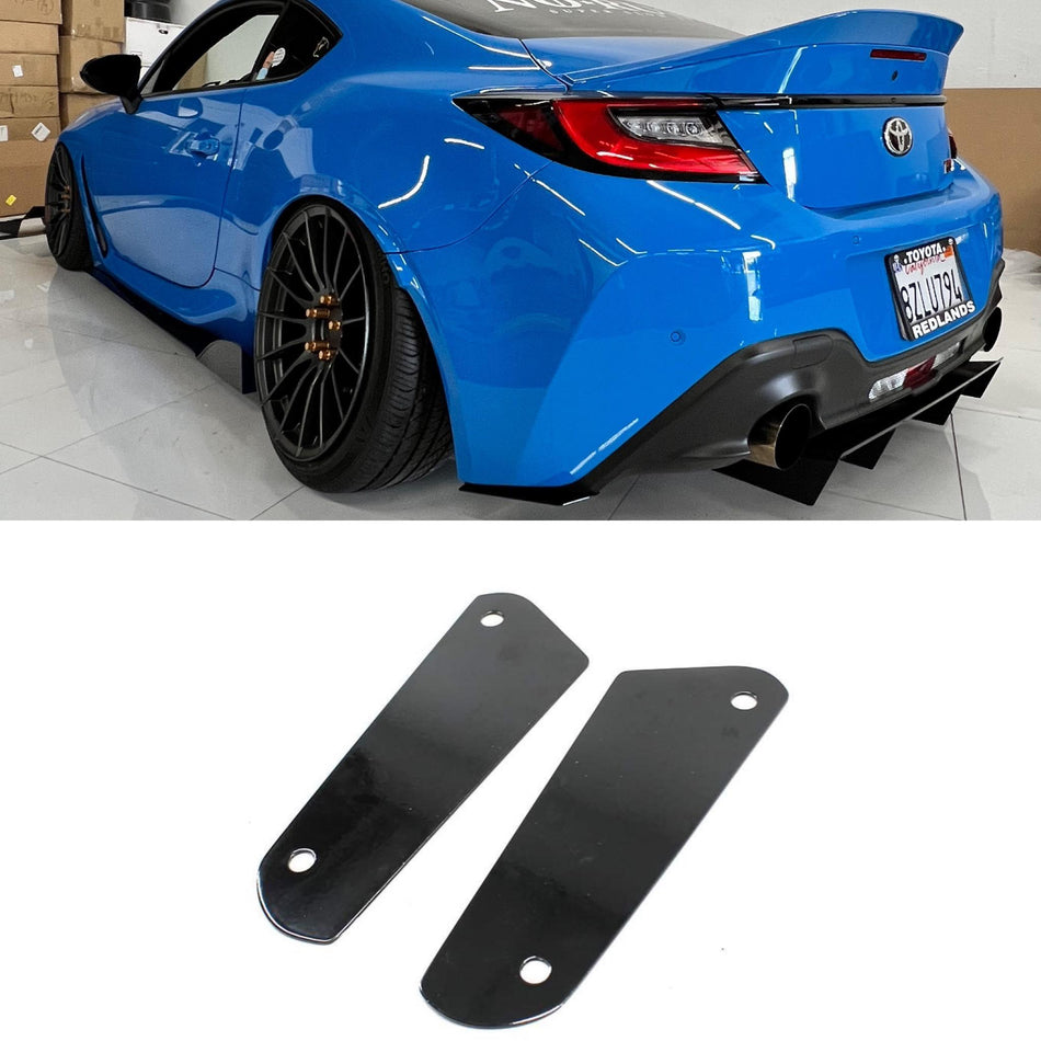 2022+ Subaru Brz/ Toyota GR86 Rear Diffuser Spats V1.5 - Aeroflowdynamics