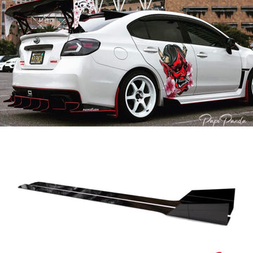 2015 - 2021 Subaru Wrx/Sti Side Skirt Extension V4 - Aeroflowdynamics