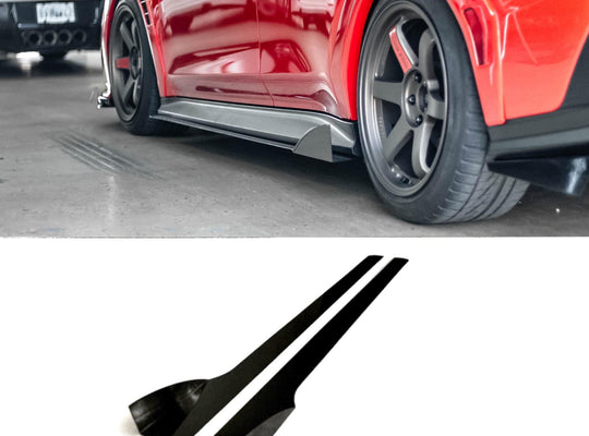 2022 Subaru Wrx Side Skirt Extension V2 - Aeroflowdynamics