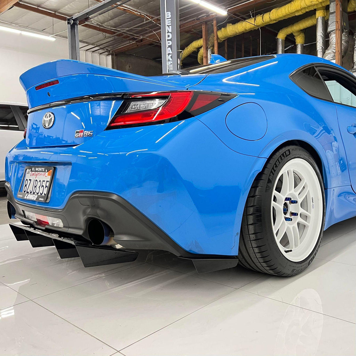 2022+ BRZ/GR86 Rear Diffuser V2 | BRZ Rear Diffuser - AeroflowDynamics