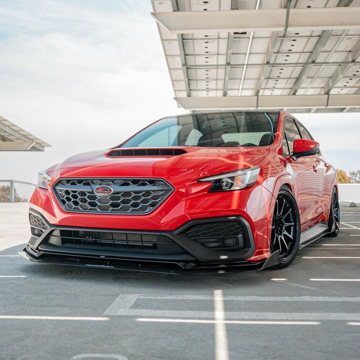 2022+ Subaru Wrx Front Splitter V2 - AeroflowDynamics