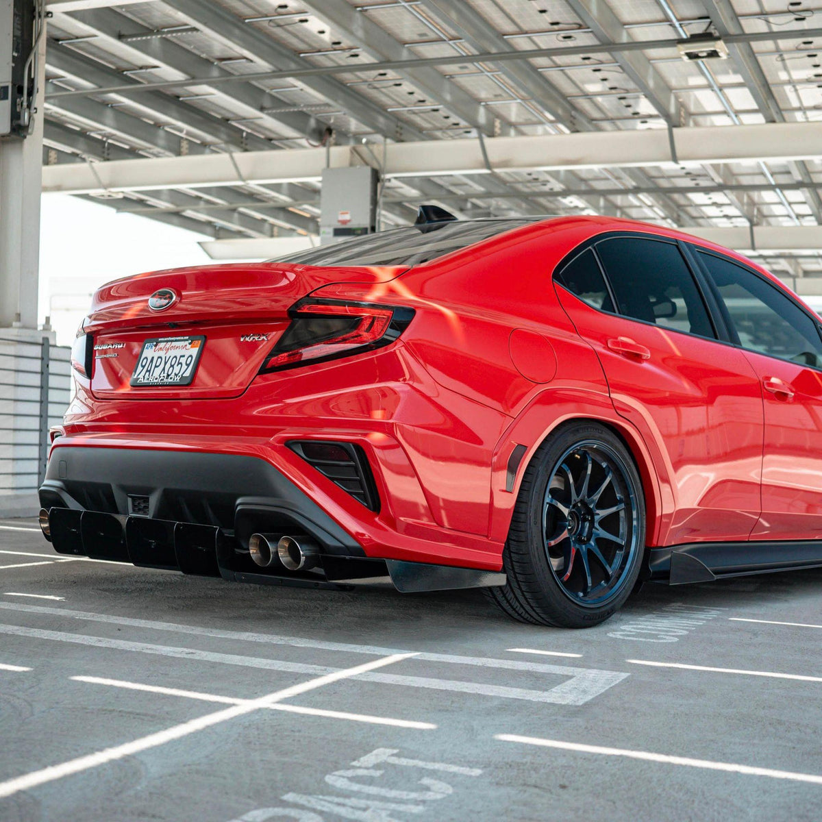 WRX Rear Diffuser V1: Enhance Your Driving Experience - AeroflowDynamics