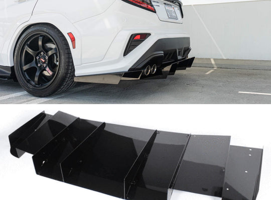 2022+ Subaru WRX Rear Diffuser V2 - AeroflowDynamics