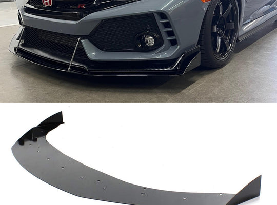 2017-2021 Honda Civic Type-R Splitter V2 - aeroflowdynamics