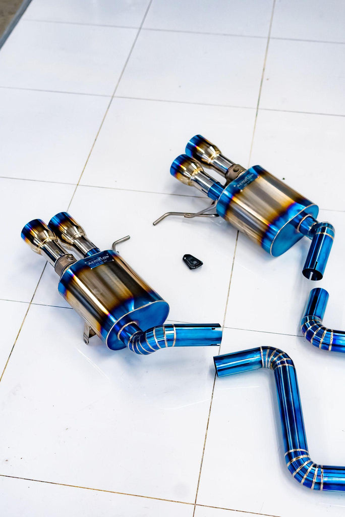 Bmw E90X Titanium Valued F1 Exhaust System - aeroflowdynamics