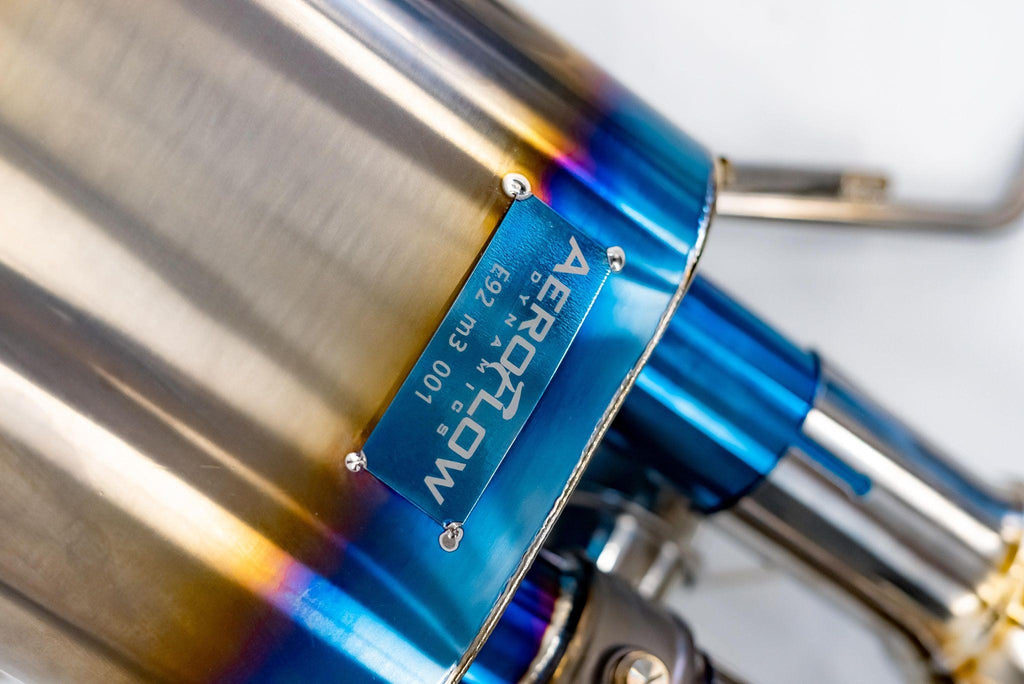 Bmw E90X Titanium Valued F1 Exhaust System - aeroflowdynamics
