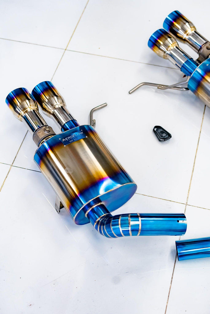 Bmw E90X Titanium Valued F1 Exhaust System - aeroflowdynamics