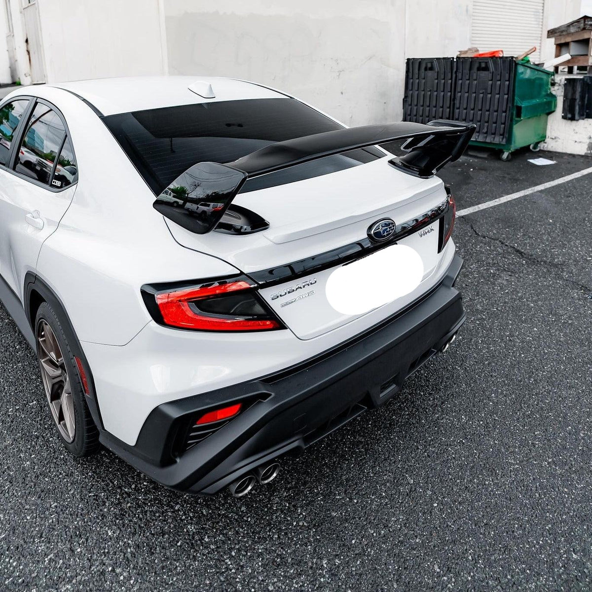 2022 SUBARU WRX STI WING - Aeroflowdynamics