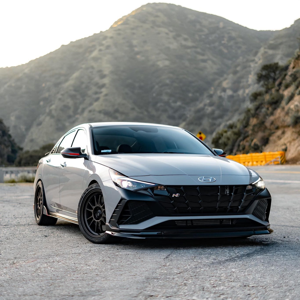 2022+ Hyundai Elantra N Side Skirt Extension V2 - AeroflowDynamics