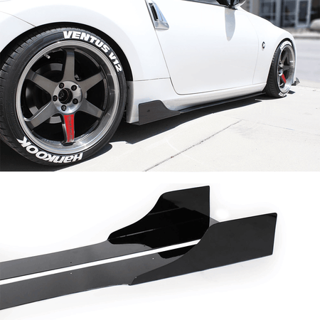 2009-2017 Nissan 370z Side Skirt Extension V3 - Aeroflowdynamics