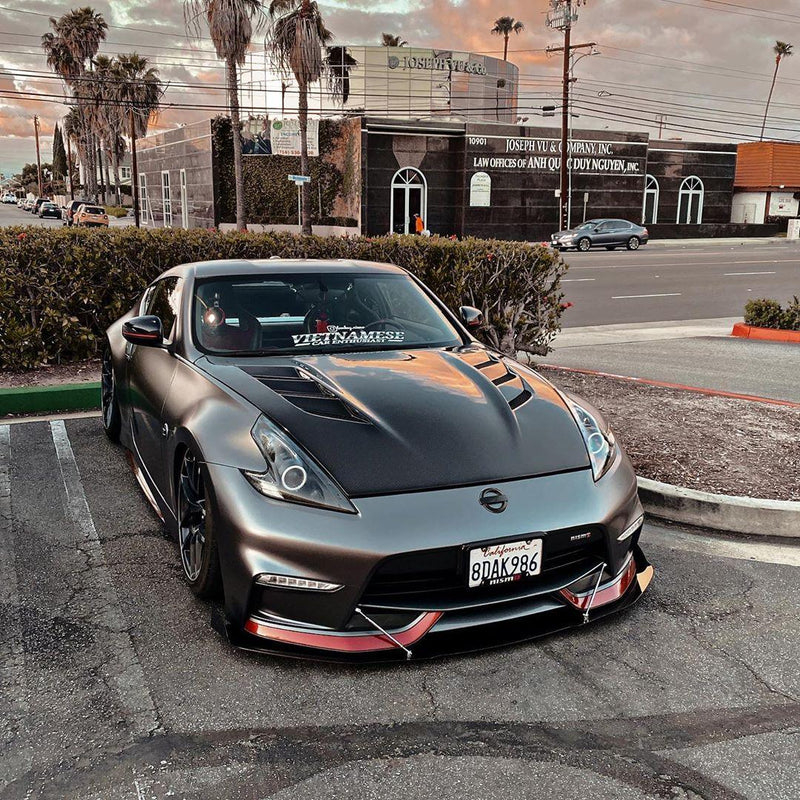 2015-2020 Nissan 370Z NISMO Front Splitter V2