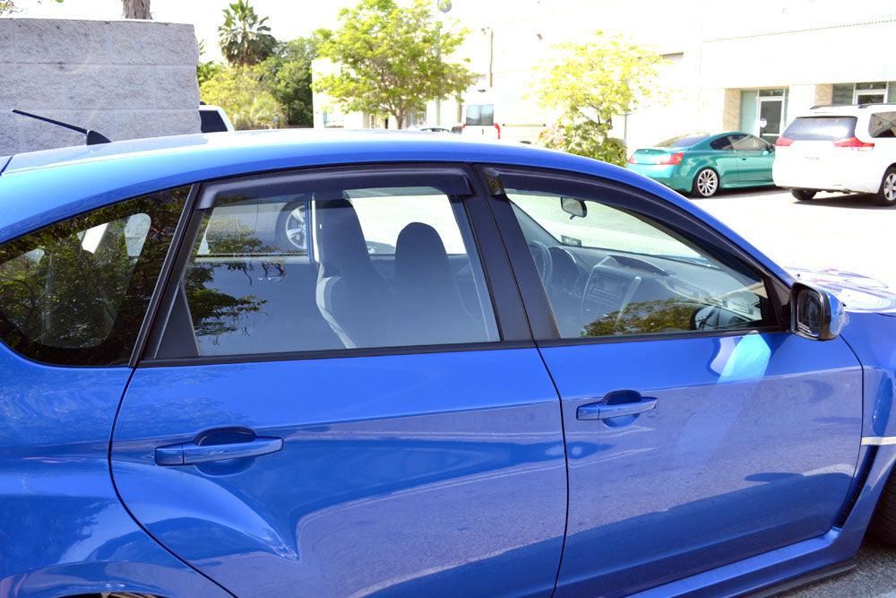 2008-2014 Subaru Wrx/Sti Window Visors ( Hatch & Sedan) - AeroflowDynamics