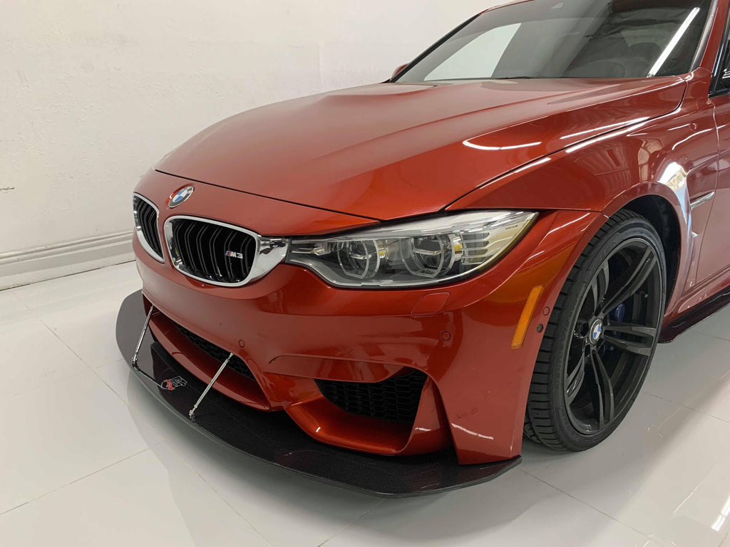 2014-2020 BMW Front Splitter (F80/F82 M3/M4) Carbon Fiber ...