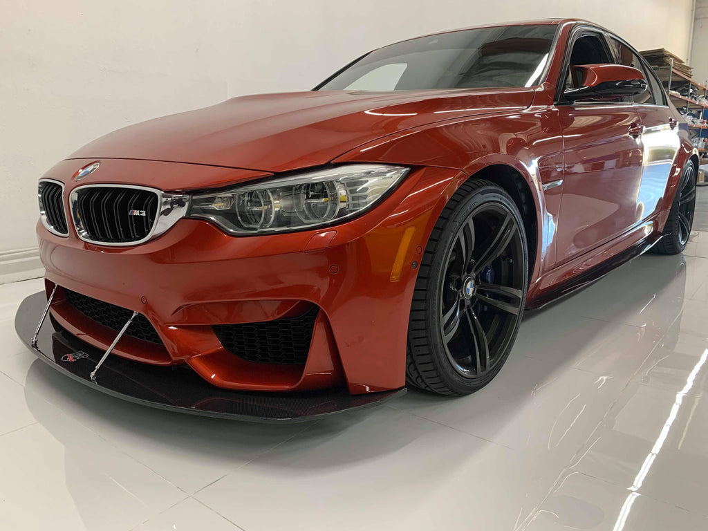 2014-2020 BMW Front Splitter  (F80/F82 M3/M4) Carbon Fiber