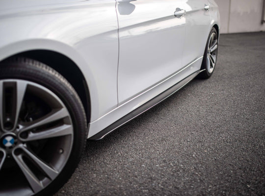 2013-2020 Bmw Side Skirt Extension V1  Carbon Fiber ( F80, F82, F32, And F30 M3, M4)