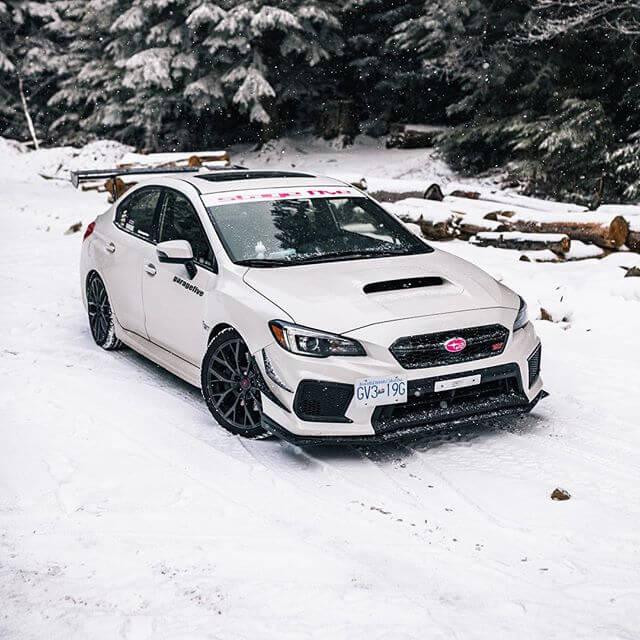 2015-2021 Subaru WRX STI Canards V6