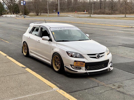 2007-2009 Mazda Speed 3 Font Splitter V2 - AeroflowDynamics