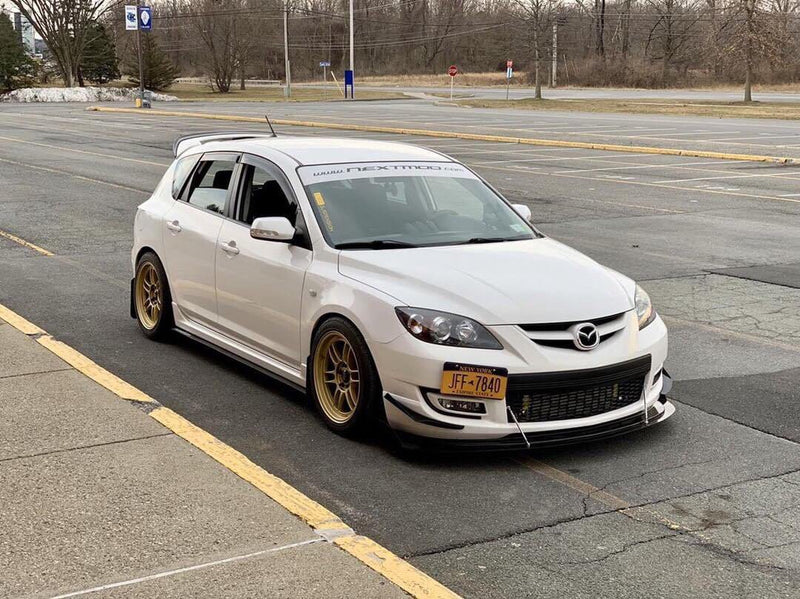 2007-2009 Mazda Speed 3 Font Splitter V2 - AeroflowDynamics