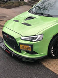 2008-2015 Mitsubishi Ralliart Splitter (Jdp Lip) - AeroflowDynamics