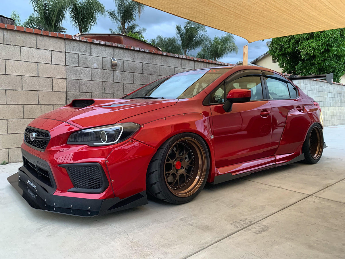 2015 - 2020 Subaru Wrx/Sti Side Skirt Extension V5 - Aeroflowdynamics