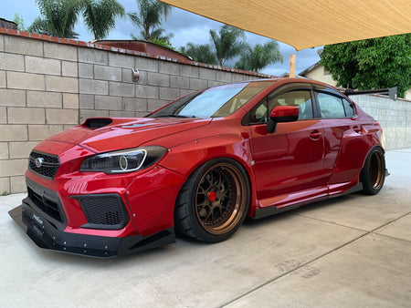 2015 - 2020 Subaru Wrx/Sti Side Skirt Extension V5 - Aeroflowdynamics