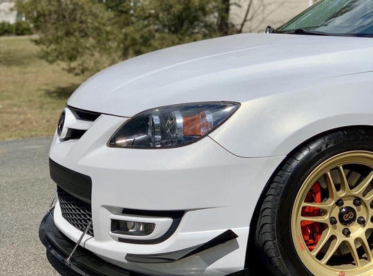 2007-2009 Mazda Speed 3 V2 Splitter - Aeroflowdynamics