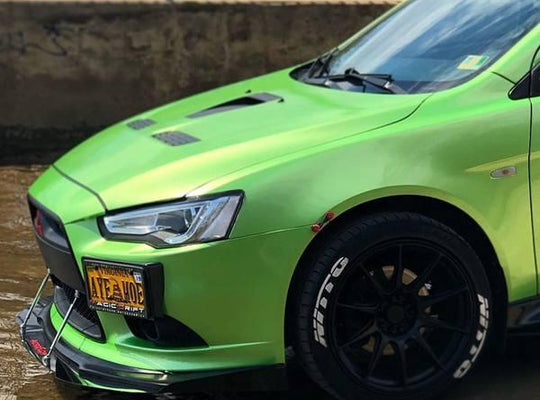 2008-2015 Mitsubishi Ralliart Splitter (Jdp Lip) - AeroflowDynamics