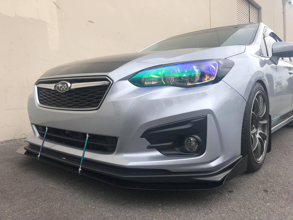 2018-2019 Subaru Impreza Front Splitter V2 - AeroflowDynamics