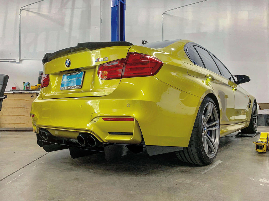 2015-2020 BMW F80 M3 Rear Diffuser V1 - AeroflowDynamics