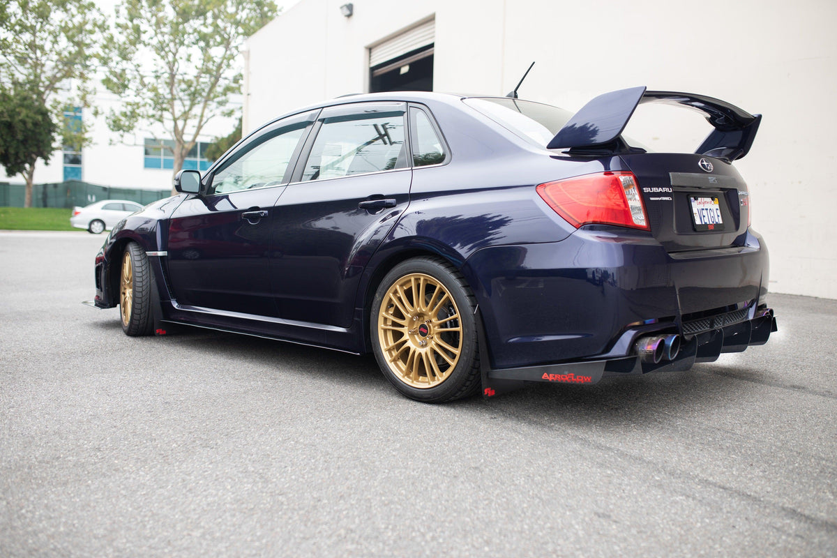 2011-2014 Subaru Wrx/Sti Rear Diffuser (Sedan) V1 - AeroflowDynamics