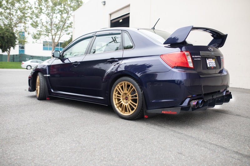 2011-2014 Subaru Wrx/Sti Rear Diffuser (Sedan) V1 - AeroflowDynamics