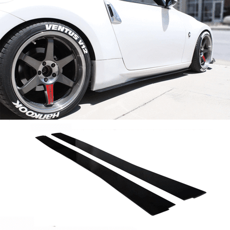 2009-2017 Nissan 370z Side Skirt Extension V1 - Aeroflowdynamics