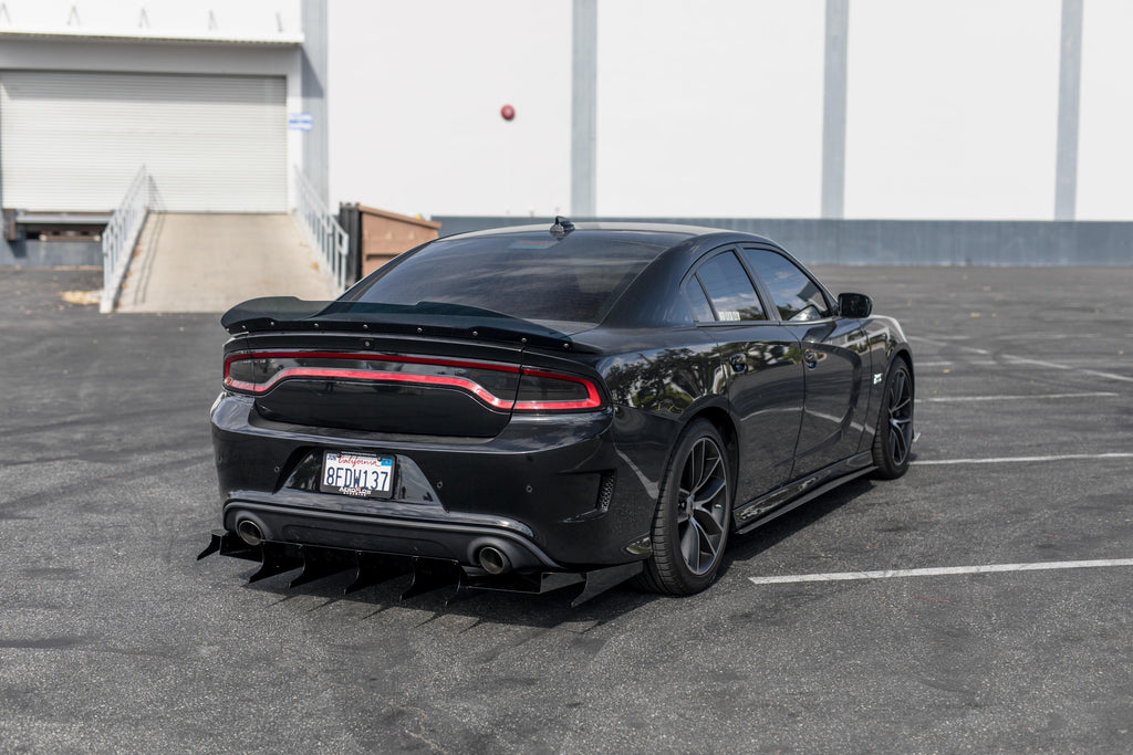 2015-2019 Dodge Charger Scatpack/ Hellcat/Daytona Rear Diffuser V5