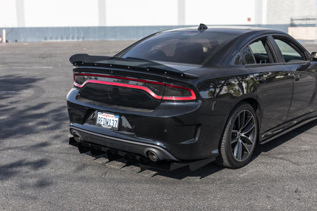 2015-2019 Dodge Charger Scatpack/ Hellcat/Daytona Rear Diffuser V1 - AeroflowDynamics