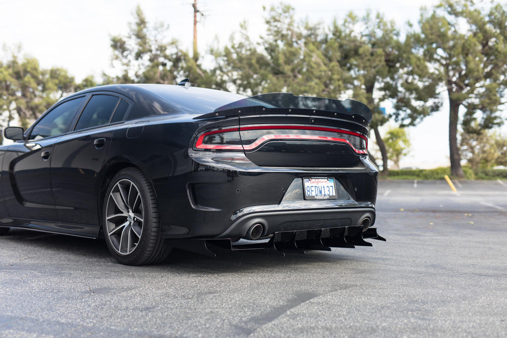 2015-2019 Dodge Charger Scatpack/ Hellcat/Daytona Rear Diffuser V5