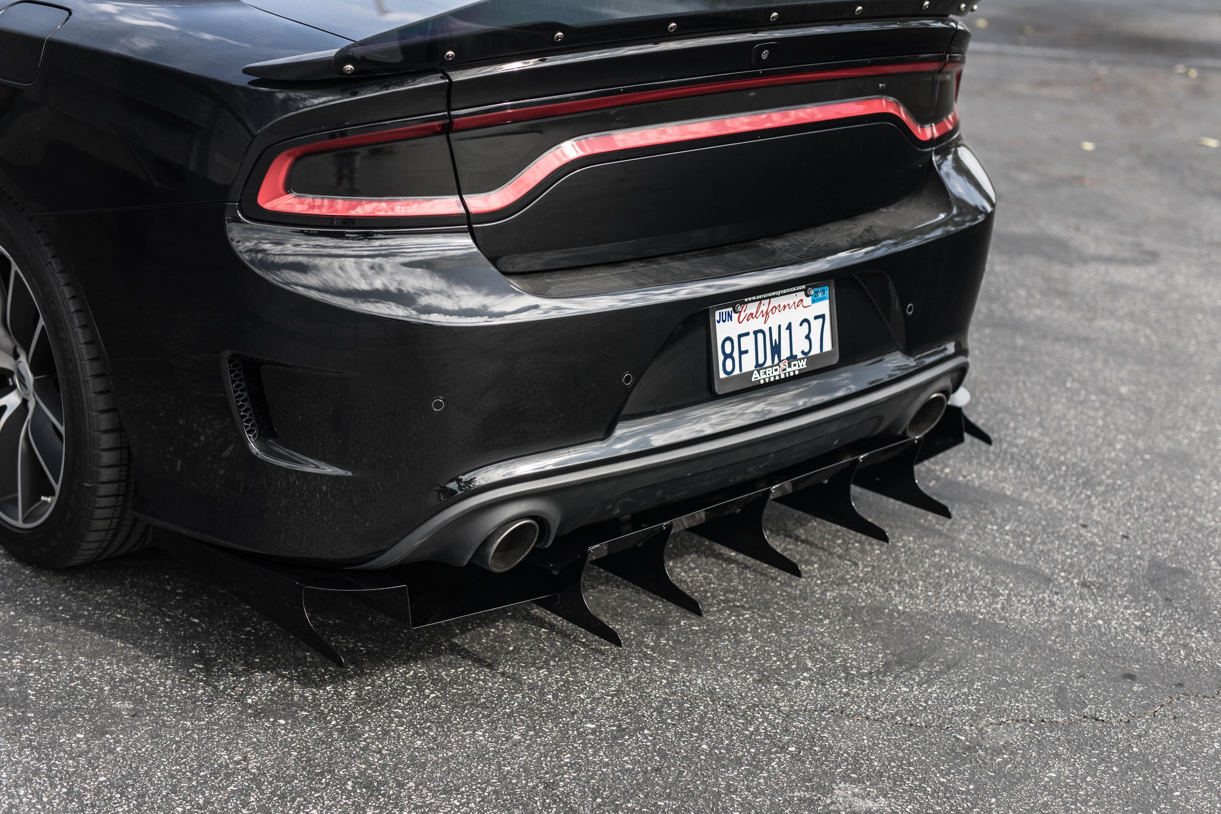 2015-2022 Dodge Charger Scatpack/ Hellcat/Daytona Rear Diffuser V5