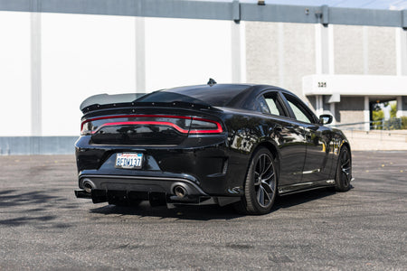 2015-2019 Dodge Charger Scatpack/ Hellcat/Daytona Rear Diffuser V1 - AeroflowDynamics