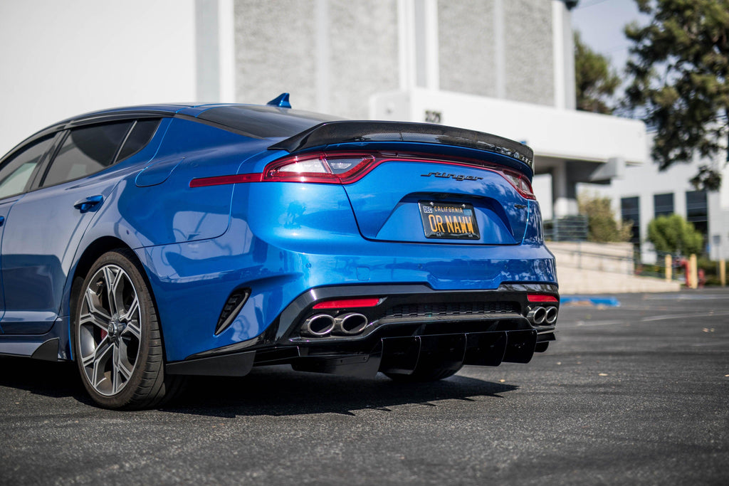 2018 - 2022 Kia Stinger GT Rear Diffuser V1 - Aeroflowdynamics