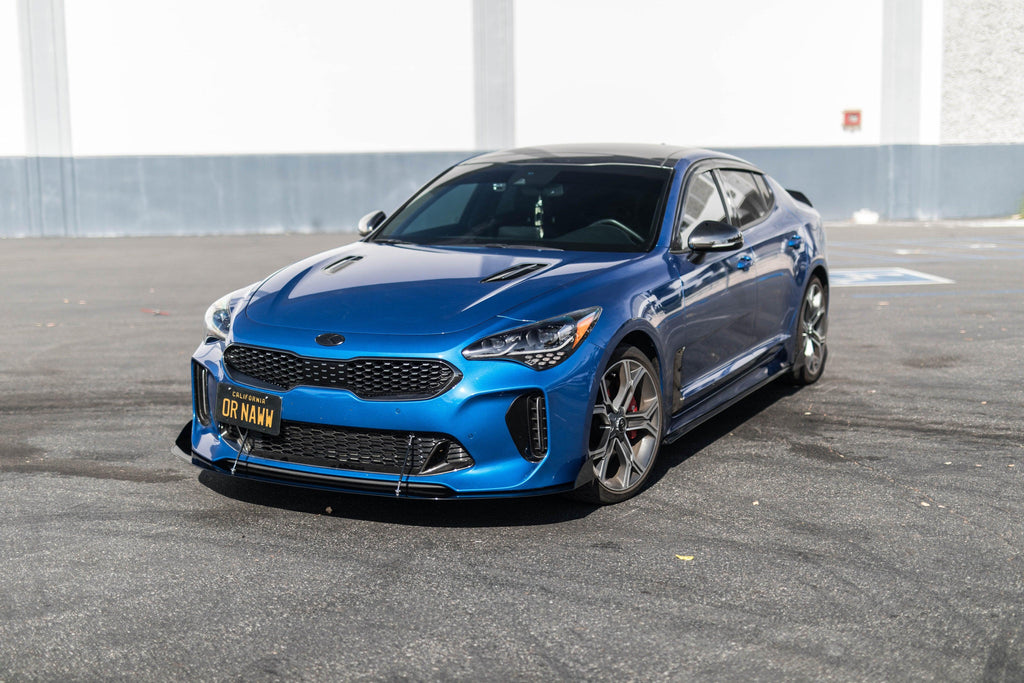 2018 -2019 Kia Stinger Side Skirt Extension V2 - Aeroflowdynamics