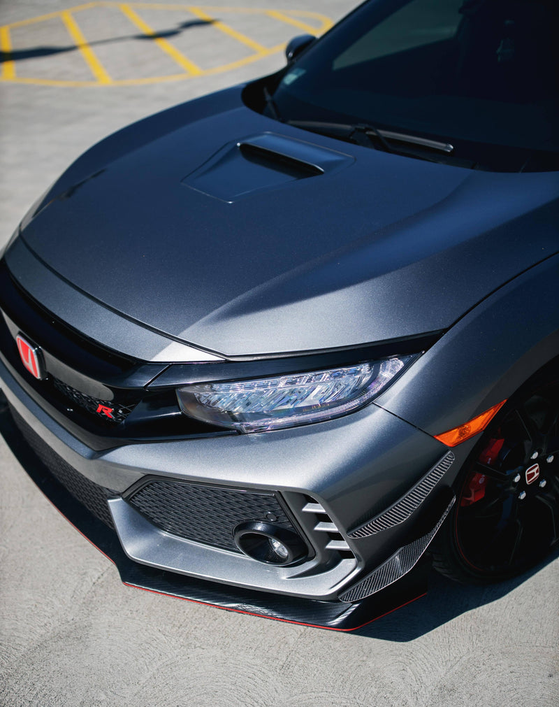 2017- 2020 Honda Civic Type R Canards V1 ( Carbon ) - Aeroflowdynamics