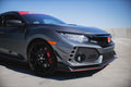 2017- 2020 Honda Civic Type R Canards V1 ( Carbon ) - Aeroflowdynamics