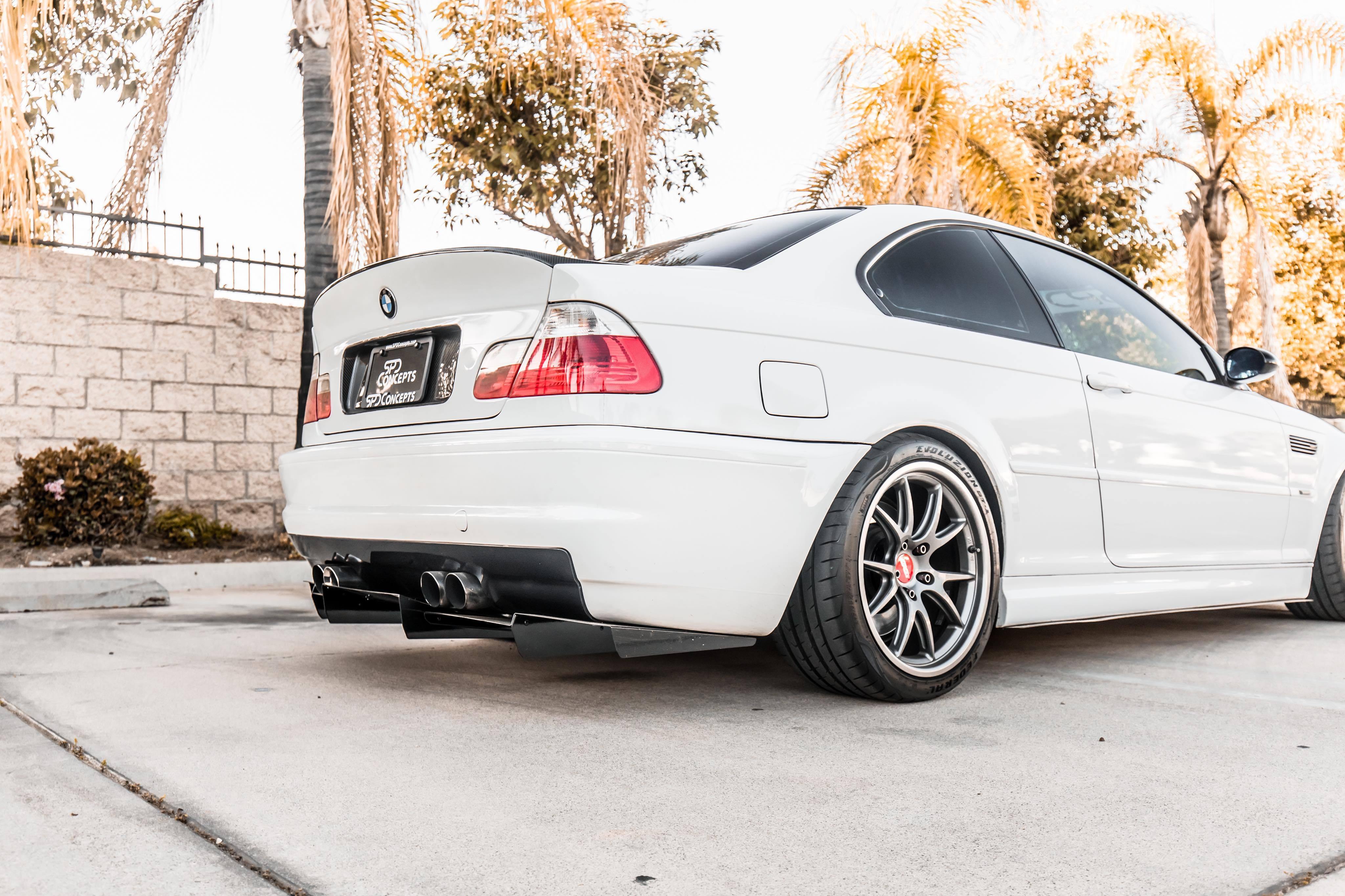 E46 m3 rear on sale diffuser