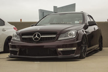 2008-2014 Mercedes C 300 Splitter V1 - AeroflowDynamics