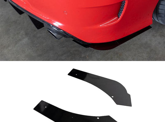2015-2022 Dodge Charger Rear Spat Extension V1 - AeroflowDynamics
