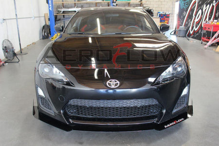 2013-2016 SCION FRS FRONT SPLITTER V2 - AeroflowDynamics