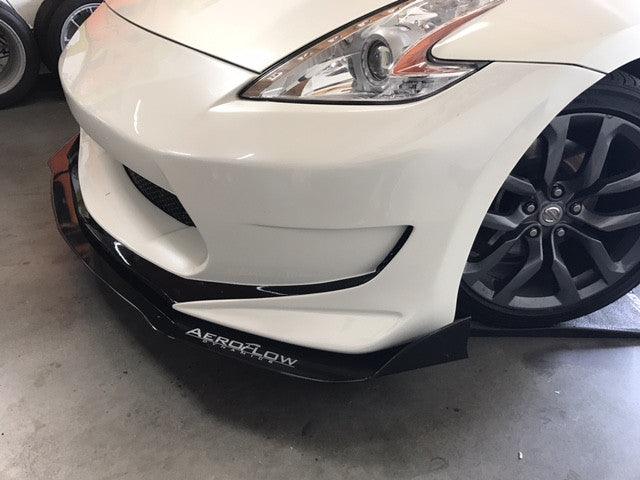 2013+ 370Z Amuse Style Bumper Front Splitter V2