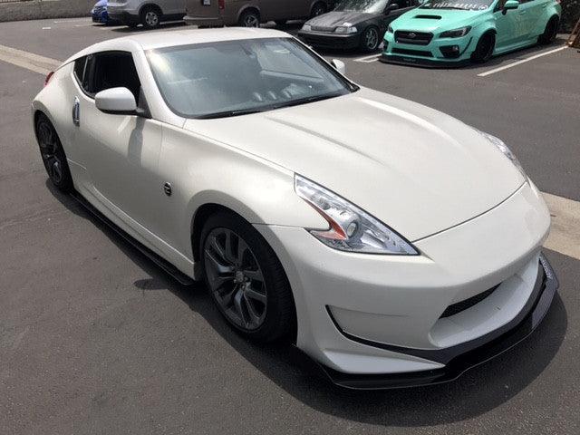 2013+ 370Z Amuse Style Bumper Front Splitter V2