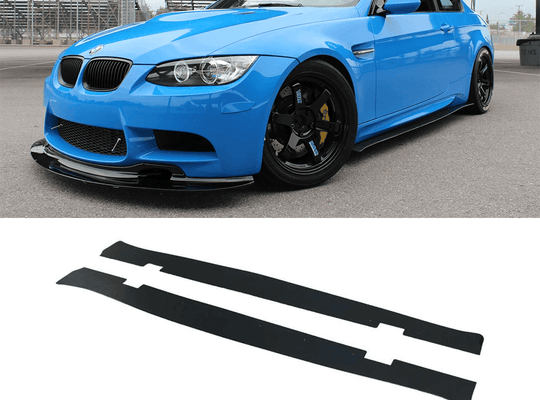2008-2013 Bmw M3 Side Skirt Extension V1 E92/E93 (Coupe/Vert) - Aeroflowdynamics
