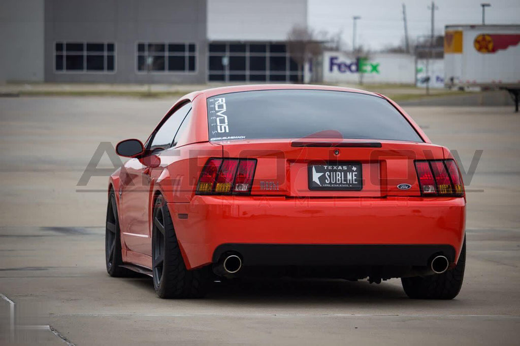 1999-2004 Ford Mustang Side Skirt Extension V1 - AeroflowDynamics